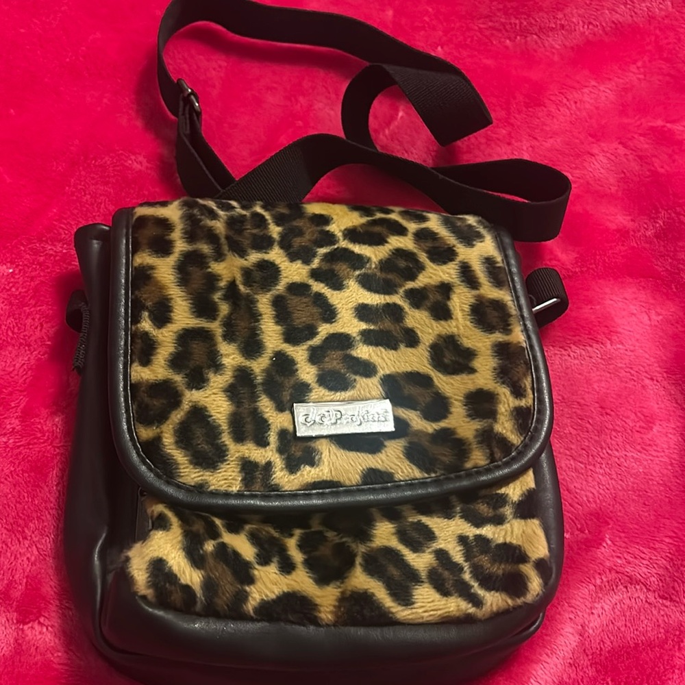 CD Projects CD Storage Carrying Case w Strap Organizer Leopard Animal Vintage